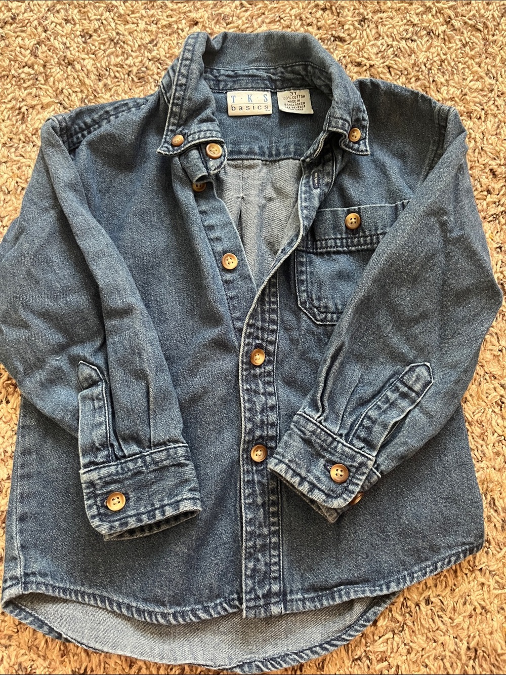 TKS Basics Vintage 3T Denim Shirt